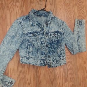 Faded wash Jean jacket